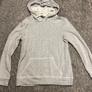 Loveappella polka dot hoodie